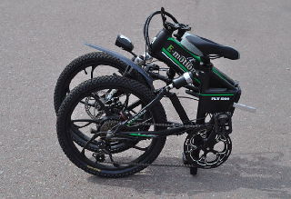 Электровелосипед Fly 500 New имеет прочную раму из алюминиевого сплава