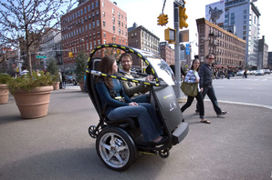 Segway-автомобиль на улицах США
